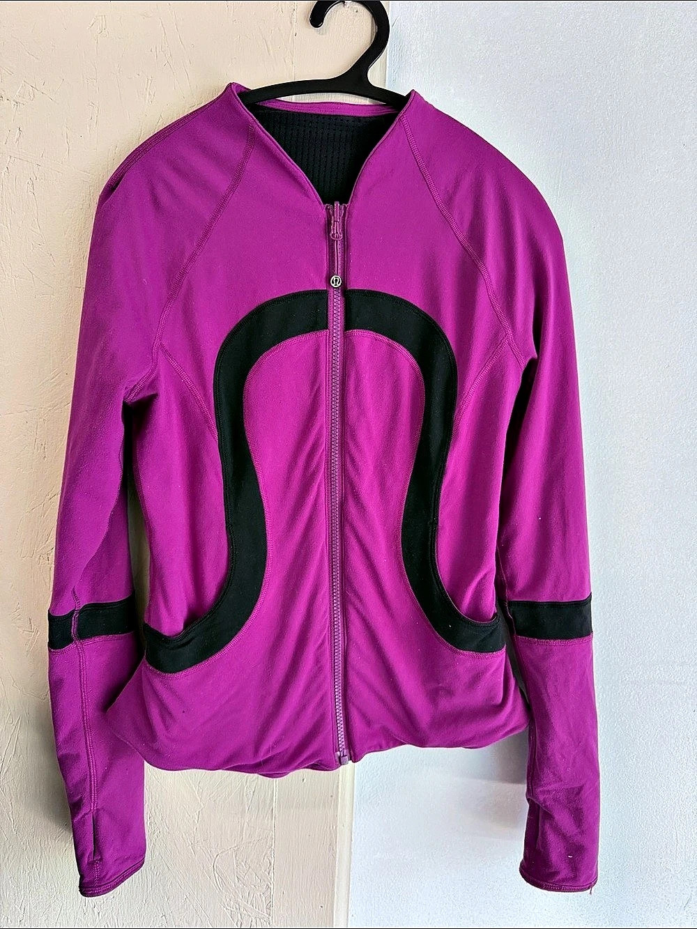 lululemon Define Jacket *Luon Purple & Black Athletic Jacket